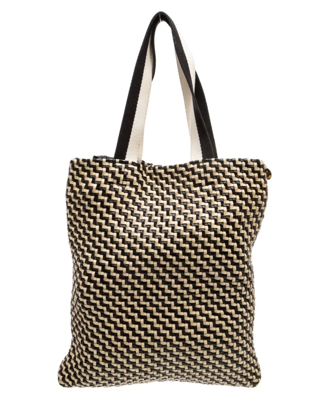 Clare V. | Woven Leather Tote